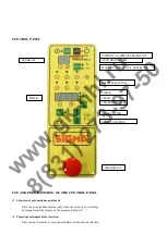 Предварительный просмотр 6 страницы Sigma BM60 DT Instruction Book