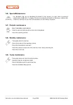 Preview for 28 page of Sigma BMR 20 Instruction, Use And Maintenance Manual