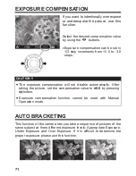 Предварительный просмотр 72 страницы Sigma DP1 Merrill User Manual