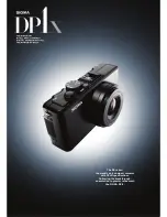 Sigma DP1X Brochure & Specs предпросмотр