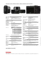 Preview for 24 page of Sigma DP2S Brochure & Specs