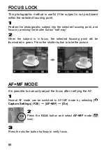 Предварительный просмотр 52 страницы Sigma DP3 Merrill User Manual