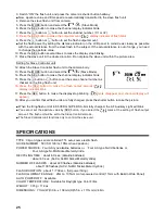 Preview for 25 page of Sigma EF-500 Instructions Manual