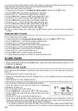 Preview for 14 page of Sigma EF-610 DG SUPER - Instructions Manual