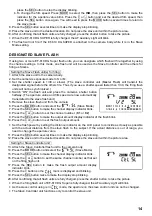 Preview for 15 page of Sigma EF-610 DG SUPER - Instructions Manual