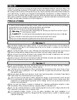 Preview for 3 page of Sigma EF-610 - SA-STTL Instructions Manual