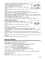 Предварительный просмотр 13 страницы Sigma EF-610 - SA-STTL Instructions Manual