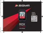 Предварительный просмотр 1 страницы Sigma ROX 11.1 EVO Short Manual