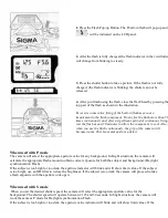 Preview for 39 page of Sigma SA-5 Manual