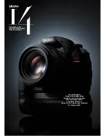 Preview for 1 page of Sigma SD14 Brochure & Specs