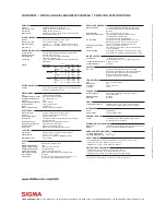 Preview for 24 page of Sigma SD15 Brochure & Specs