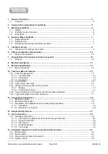 Preview for 2 page of Sigma SPRIZZA SPZ 40 Instruction, Use And Maintenance Manual