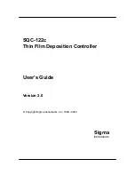 Preview for 1 page of Sigma SQC-122c User Manual