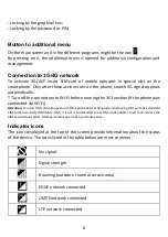 Предварительный просмотр 6 страницы Sigma TAB A801 Manual