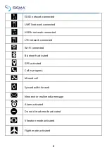 Предварительный просмотр 8 страницы Sigma X-Style S5501 User Manual