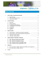 Preview for 3 page of Sigmann DELTA SD160BTex Operating Instructions Manual