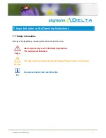 Preview for 4 page of Sigmann DELTA SD160BTex Operating Instructions Manual