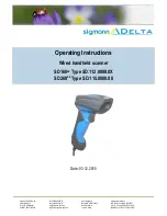 Preview for 1 page of Sigmann DELTA SD160ex Operating Instructions Manual