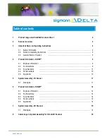 Preview for 3 page of Sigmann DELTA SD160ex Operating Instructions Manual