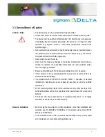 Preview for 9 page of Sigmann DELTA SD160ex Operating Instructions Manual