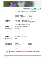 Preview for 12 page of Sigmann DELTA SD160ex Operating Instructions Manual