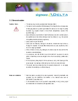 Preview for 8 page of Sigmann DELTA SDVM125ex Operating Instructions Manual