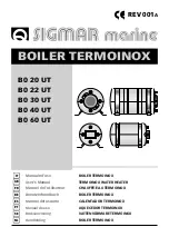 Sigmar marine TERMOINOX B0 20 UT User Manual preview