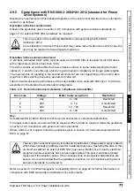 Preview for 71 page of SIGMATEK 074.00660 Power Installation Manual