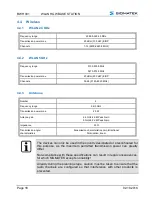 Предварительный просмотр 20 страницы SIGMATEK BWH 001 Technical Manual