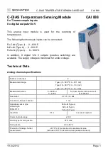 SIGMATEK C-DIAS Series Manual preview