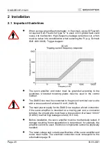 Предварительный просмотр 20 страницы SIGMATEK DIAS-DRIVE 210-23 Manual