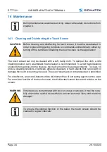 Предварительный просмотр 36 страницы SIGMATEK ETT 7321 Operating Manual