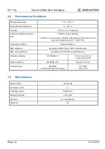 Предварительный просмотр 20 страницы SIGMATEK ETT 736 Operating Manual