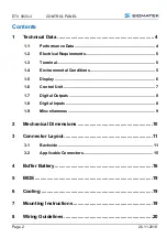 Preview for 4 page of SIGMATEK ETV 0833-3 Operating Manual