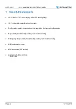 Preview for 6 page of SIGMATEK HGT 1051 Operating Manual