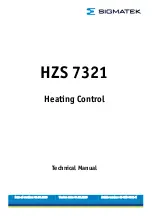 Предварительный просмотр 1 страницы SIGMATEK HZS 7321 Technical Manual