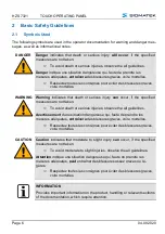 Preview for 8 page of SIGMATEK HZS 7321 Technical Manual