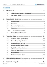 Preview for 4 page of SIGMATEK S-DIAS DC Motor Module Technical Manual