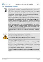 Preview for 11 page of SIGMATEK S-DIAS EC 121 Operating Manual