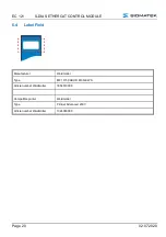 Preview for 22 page of SIGMATEK S-DIAS EC 121 Operating Manual