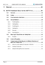 Предварительный просмотр 6 страницы SIGMATEK SCP 111-2 Operating Manual