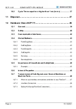 Предварительный просмотр 6 страницы SIGMATEK SCP 111-S Operating Manual