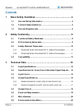 Preview for 4 page of SIGMATEK SDM 081 Operating Manual