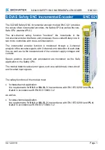 Предварительный просмотр 3 страницы SIGMATEK SNC 021 Manual