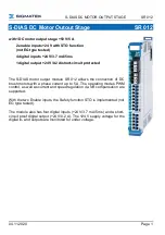 Preview for 3 page of SIGMATEK SR 012 Technical Manual