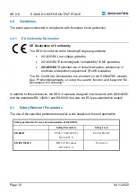 Предварительный просмотр 12 страницы SIGMATEK SR 012 Technical Manual