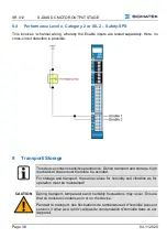 Предварительный просмотр 38 страницы SIGMATEK SR 012 Technical Manual