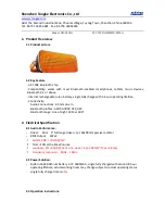 Preview for 1 page of Sign HX-P450A User Manual