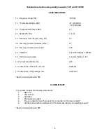 Предварительный просмотр 5 страницы SIGNAL-T ST167 Technical Description And Operating Manual