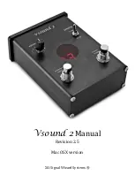 Preview for 1 page of Signal Wizard Systems Vsound 2 Manual